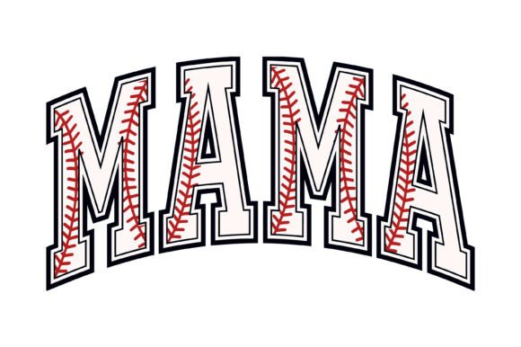 Baseball Mama Stitch Varsity Arch SVG: A Closer Look