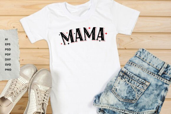 Boho Mama - A Stylish Hand-Drawn SVG Design