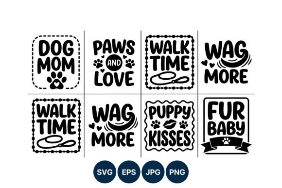Dog Mom Paws Love: A Charming Embroidery Design