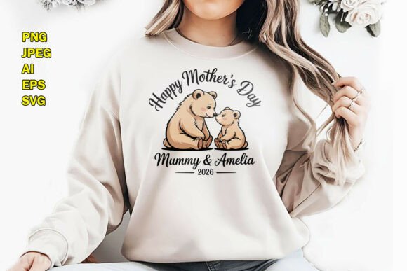 Happy Mother’s Day Mom T-Shirt Design