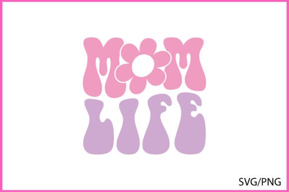 MOM LIFE Retro T-Shirt Design Review