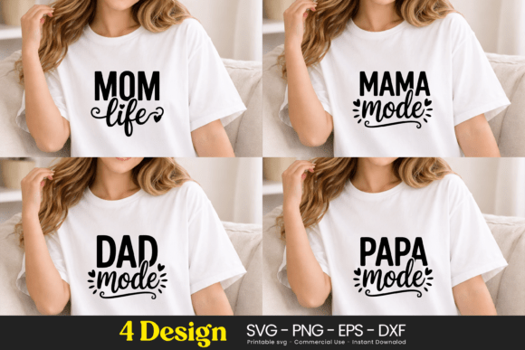 Mom Mama Dad Papa Life SVG PNG: Embroidery Review