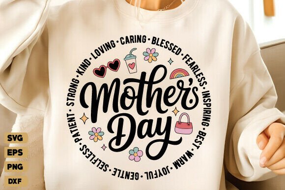 Mothers Day SVG & Mama T-Shirt Design Review