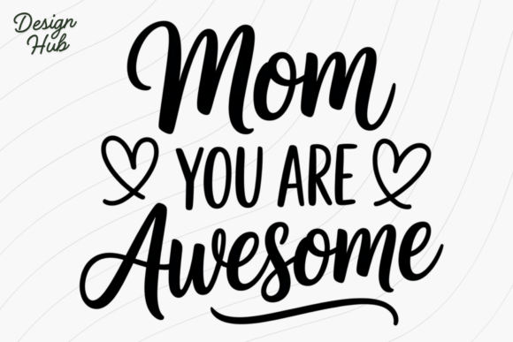 Review: Mom You Are My World PNG SVG for Embroidery