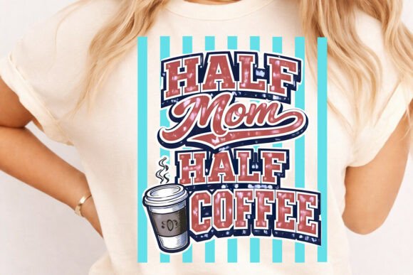 Review of Striped Half Mom Half Coffee PNG